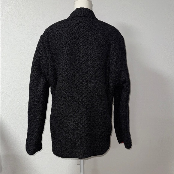 Red and Black Patterned Jacket - Picture 6 of 13